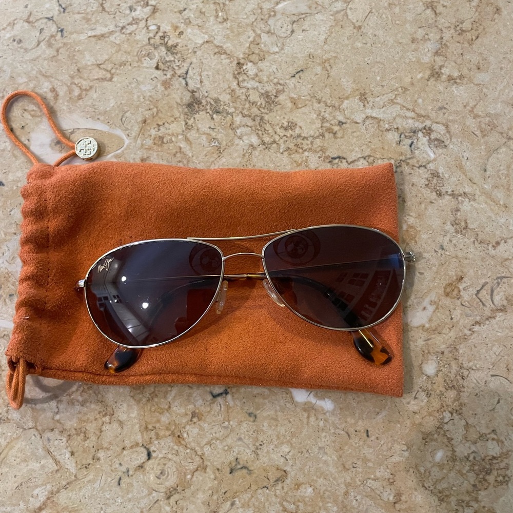 Maui Jim baby beach small aviator sunglasses